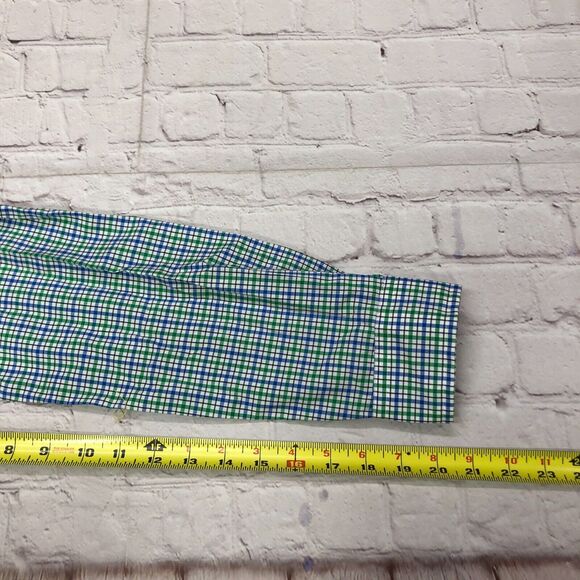 Ralph Lauren Men Long Sleeve Button Up Shirt Size Small Plaid Stretch B262 -23 - Picture 6 of 14